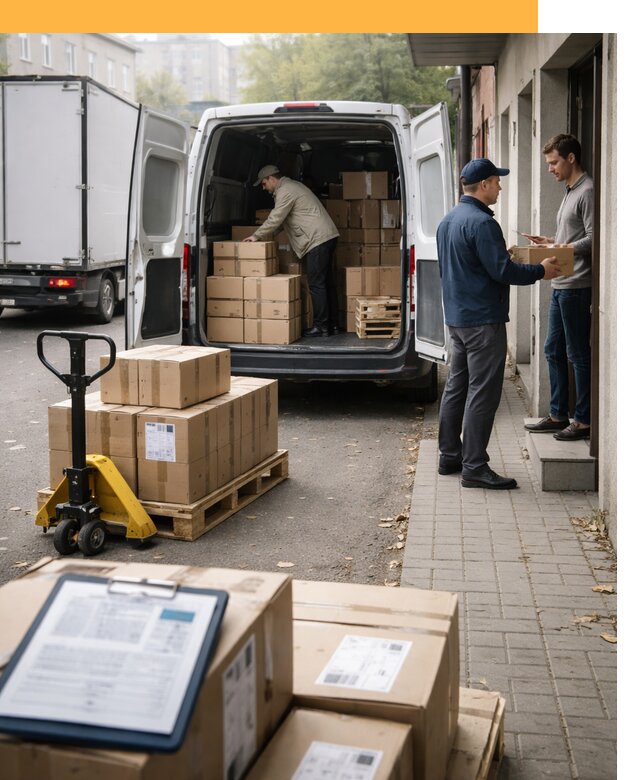 Доставка грузов от двери до двери с таможней от 46661 руб.
