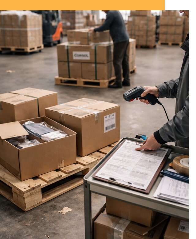 Сборные грузы из Китая: доставка, склад и таможня от 18664