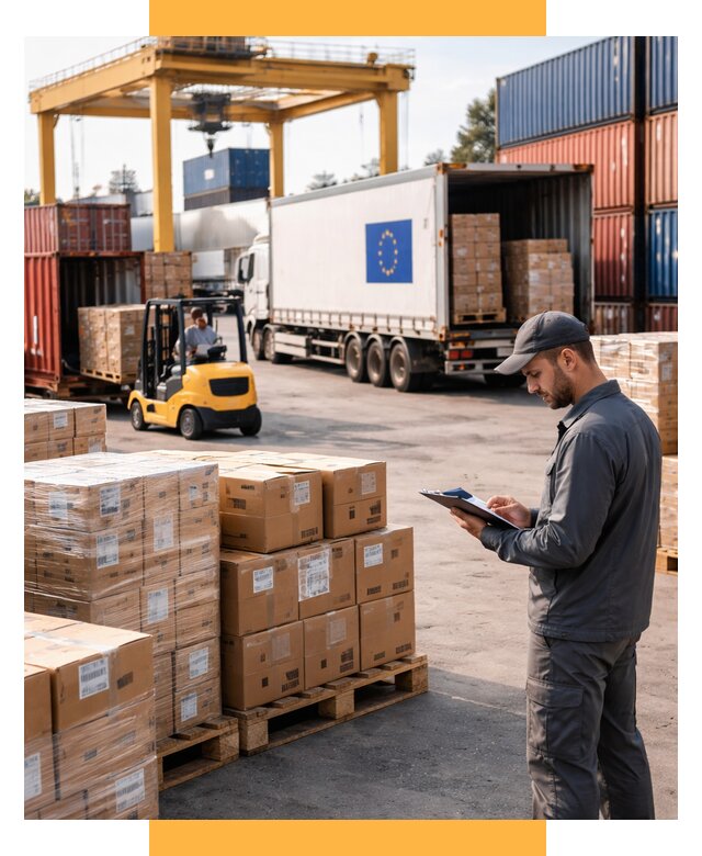 Доставка грузов из Европы от 12443 р., логистика СетСервис-Омс