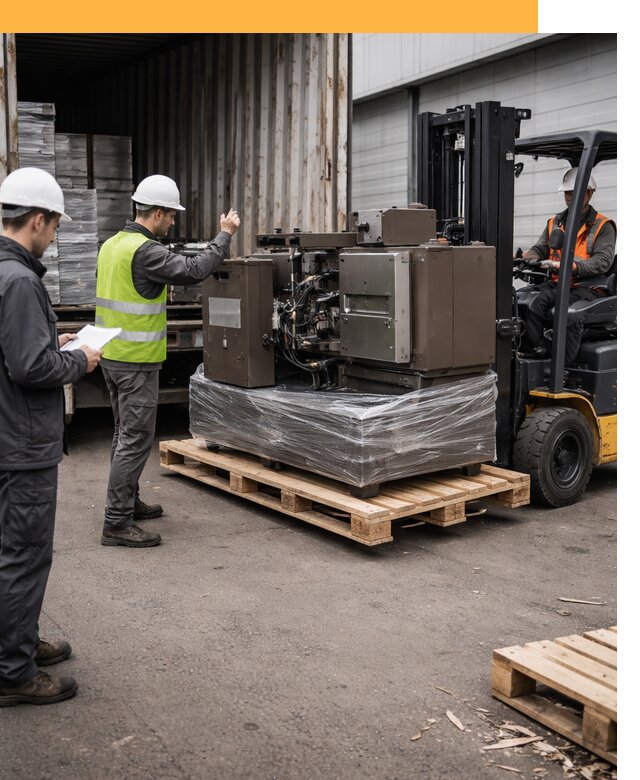 Доставка промышленного оборудования из Европы от 46661