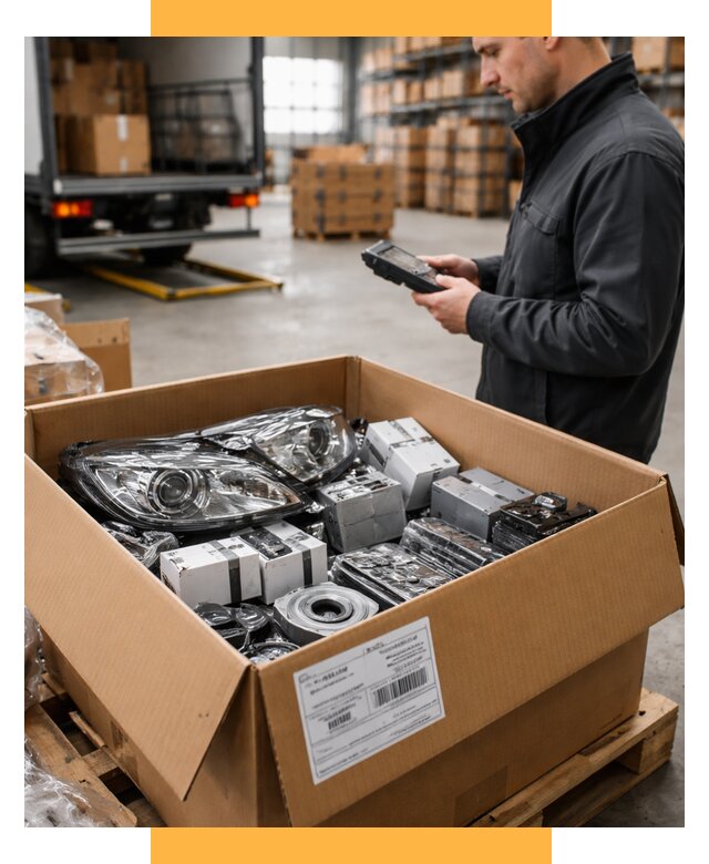 Доставка автозапчастей из Европы под ключ от 12961 р. | СетСервис-Омс