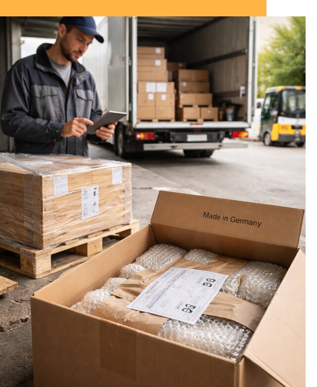 Доставка грузов из Германии от 46661 руб с таможенным оформлением