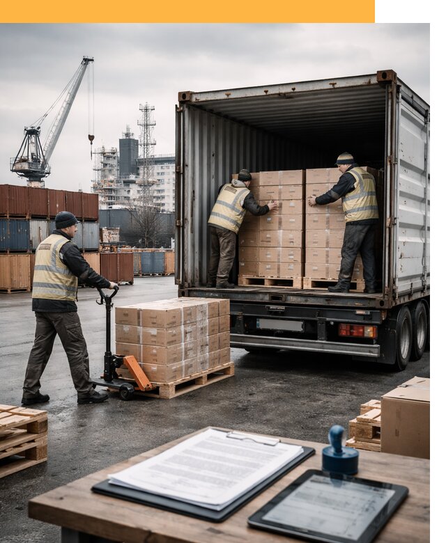 Доставка грузов из Латвии от 25923 руб, морская, авто, авиа