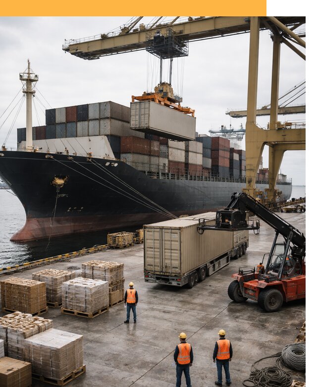 Морские перевозки из Индии: доставка FCL/LCL, таможня от 124428