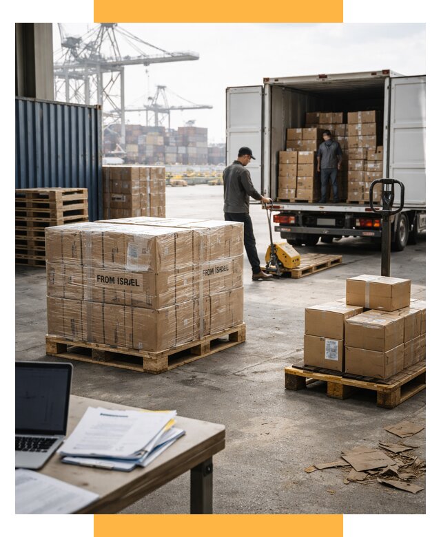 Доставка грузов из Израиля от 15554 р., логистика от СетСервис-Омс
