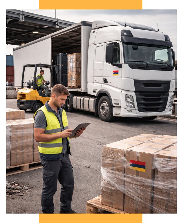 Автоперевозки из Армении от 98506 р. — услуги СетСервис-Омс