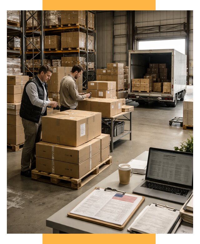 Доставка грузов в США от 6740 р., логистика и экспорт СетСервис-Омс