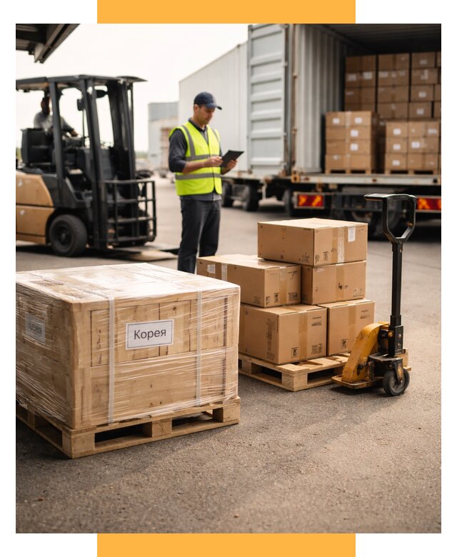 Доставка грузов в Корею из России от 36292 р. | СетСервис-Омс