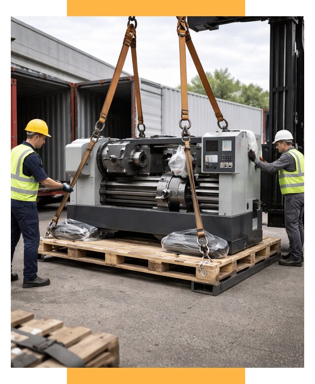 Перевозка станков и таможня от 62214 р. | СетСервис-Омс логистика