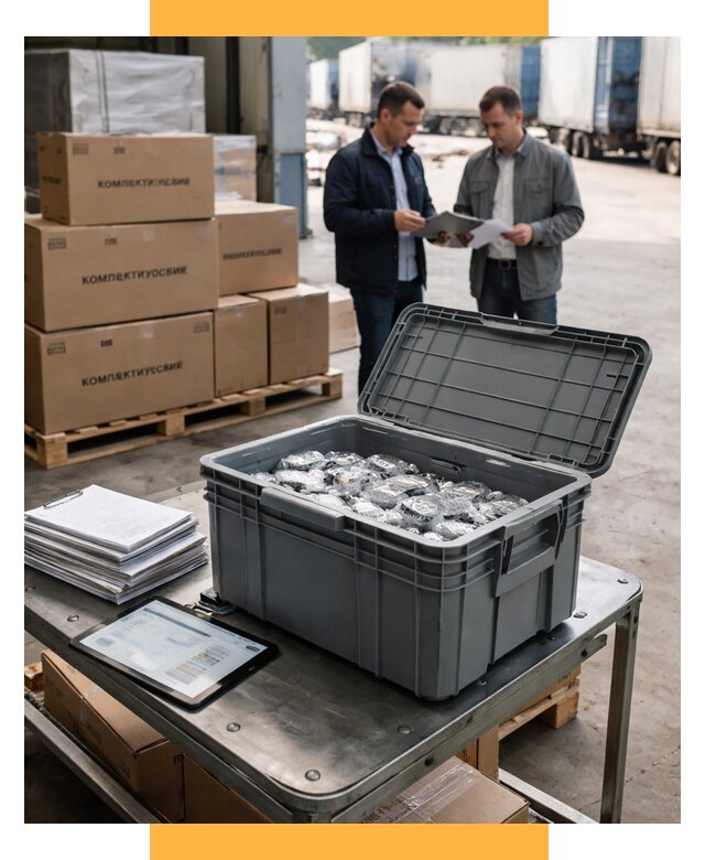 Перевозка комплектующих из Китая от 6740 р. | СетСервис-Омс