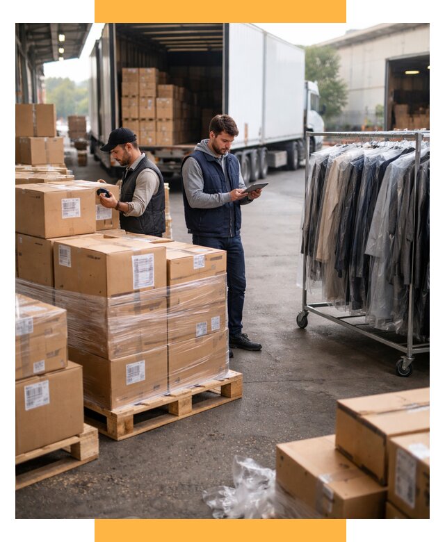 Перевозка и доставка одежды из Китая от 7777 р., СетСервис-Омс