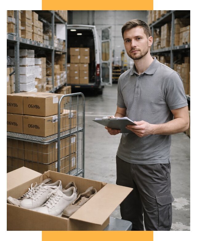 Доставка обуви из Китая и Турции от 4666 р. СетСервис-Омс