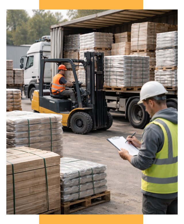 Перевозка строительных материалов от 5703 р. | СетСервис-Омс