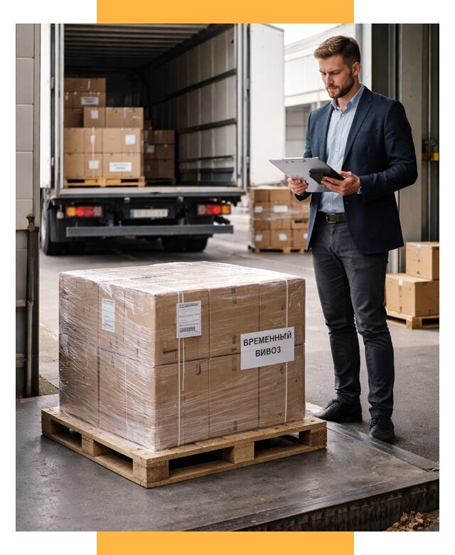 Временный вывоз товаров под ключ от 8295 р. | СетСервис-Омс