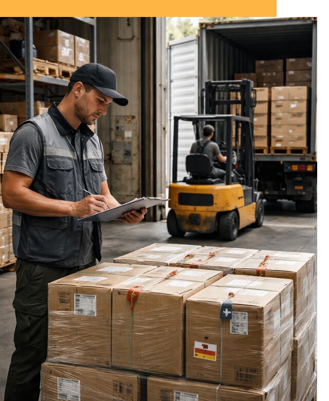 Реэкспорт товаров с таможенным оформлением и доставкой от 12443