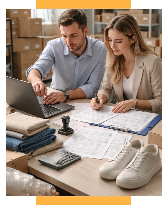 Таможенное оформление одежды и обуви от 6740 р. | СетСервис-Омс