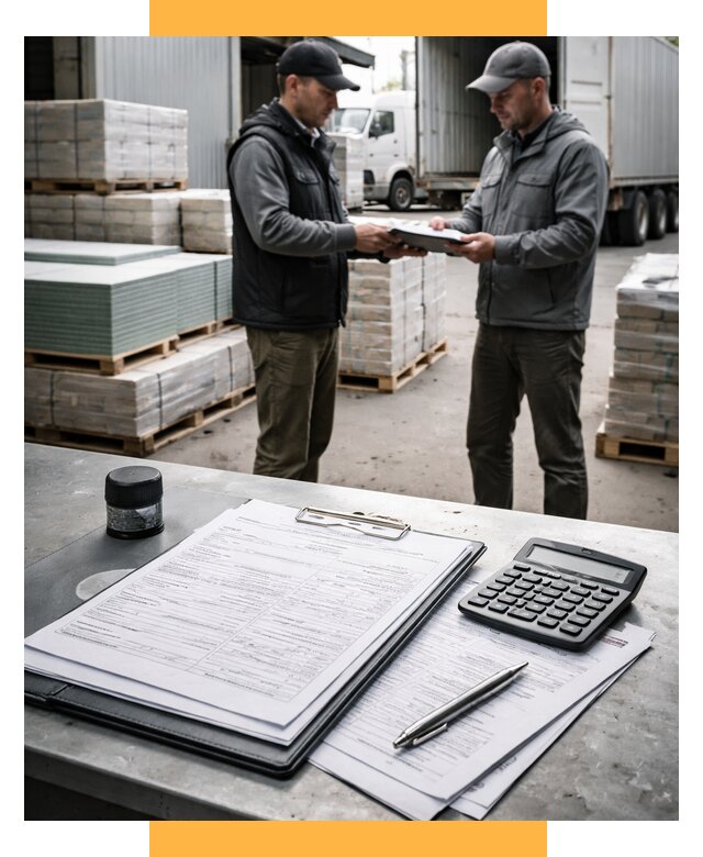 Таможенное оформление стройматериалов от 8814 р. | СетСервис-Омс