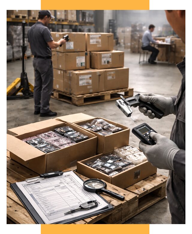 Инспекция товара в Китае от 7777 р. - СетСервис-Омс контроль качества