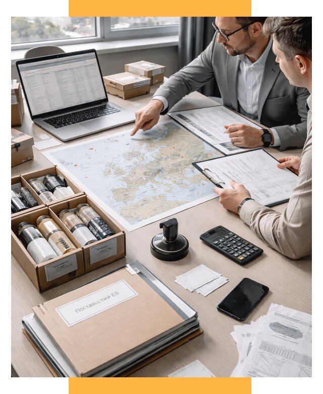 Поиск европейского поставщика от 15554 р., СетСервис-Омс